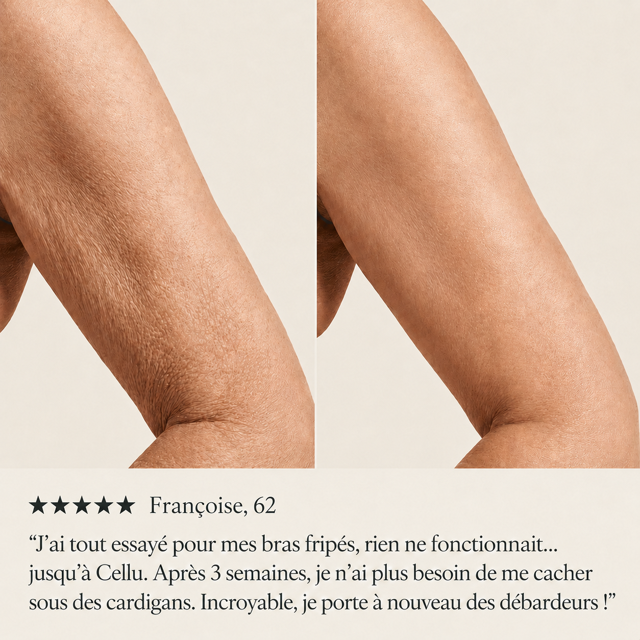 Revellx™ | Crème corporelle raffermissante intense