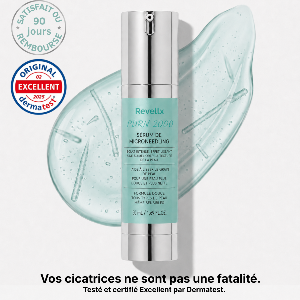 Revellx™ | Sérum Microneedling — Cicatrices d'acné